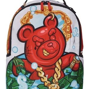 Sprayground Diablo Money Dip Bear Backpack